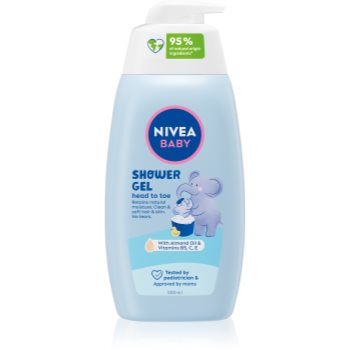 NIVEA BABY gel de dus pentru corp si par - imagine 2